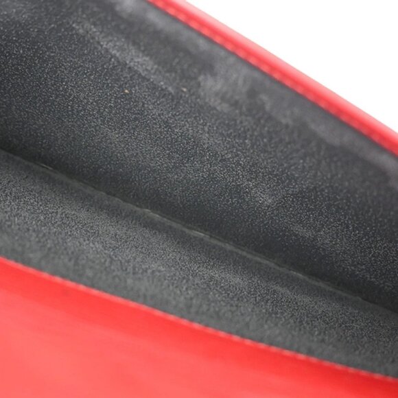 LOUIS VUITTON LV Logo Riviera Hand Bag Epi Leather Red France M48187 36YH416 - Picture 14 of 16